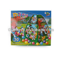 childern beach tent with 50pcs ball. Children play tent.